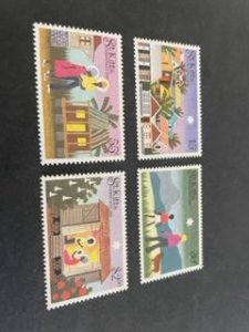 St Kitts sc 127-130 MNH comp set