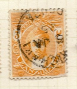 Zanzibar 1922 Early Issue Fine Used 3c. NW-187278