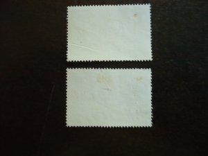 Stamps - Bahamas - Scott# 384,387 - Used Part Set of 2 Stamps