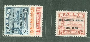 Nauru #31-34  Single (Complete Set) (Jubilee)