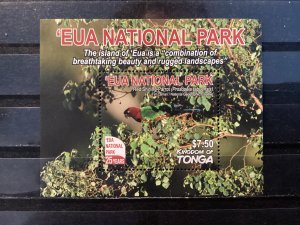 Tonga - Postfris/MNH - Sheet National Park 2017