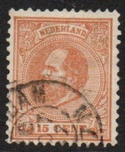 Netherlands Sc #27 Used