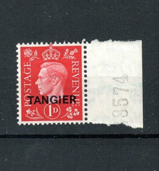 Morocco Agencies 1937 1d GB opt  MH