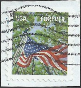 # 4778 USED FLAG IN SPRING