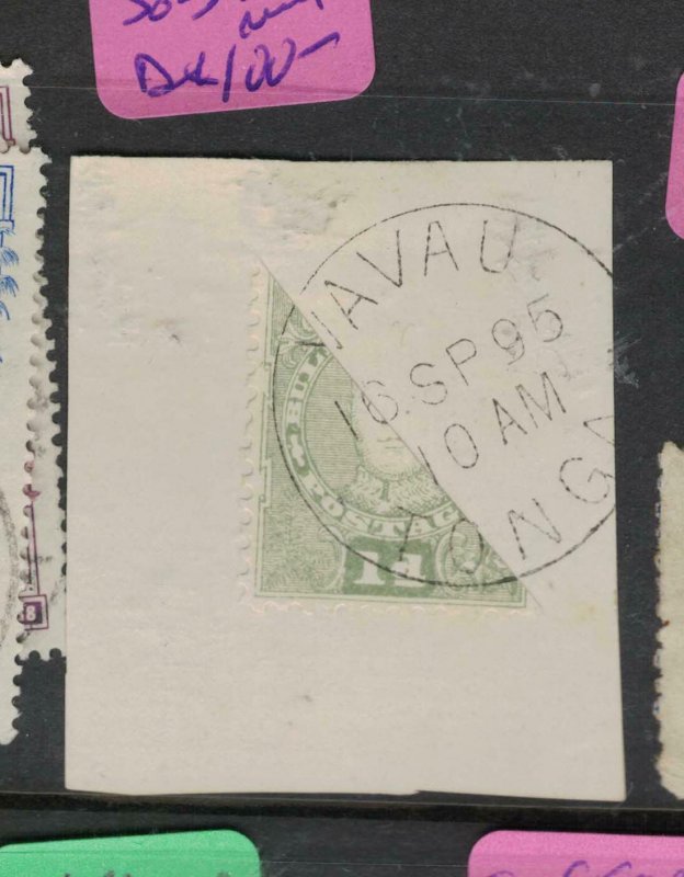 Tonga Bisect SG 32a On Piece, Nice Cancel VFU (6dyt)