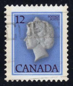 Canada #713 Queen Elizabeth II, used (0.25)