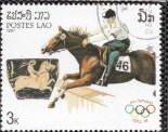 Laos 766 - 772. Pre - Seoul Summer Olympics.  Horses