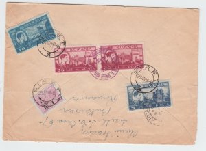 Romania COVER 1948 SIRET MARKING RECORDED MARKING USED ROYAL POST