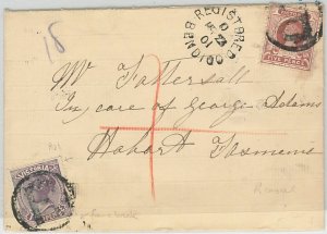 51784 - AUSTRALIA: VICTORIA  -  POSTAL HISTORY - REGISTERED COVER from BENDIGO