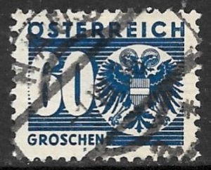 AUSTRIA 1935 60g Postage Due Sc J170 VFU