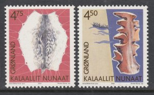 Greenland 376-377 MNH VF