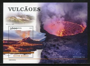 GUINEA BISSAU 2023 VOLCANOES SOUVENIR SHEET MINT NH