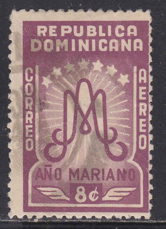 Dominican Republic C87 Ano Mariano Initials 1954