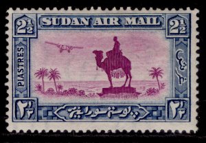 SUDAN GV SG53c, 2½p magenta & blue, M MINT.