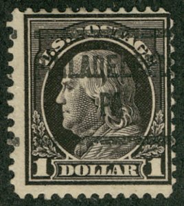 US #423 SCV $85.00 F/VF used, rich color, HIGH VALUE DOLLAR ISSUE,   Nice!