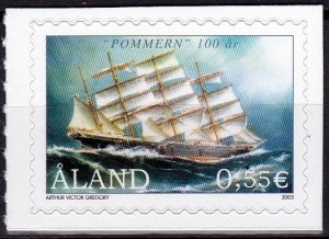 Aland 2003 - Ship Pommern Centenary  MNH single # 214