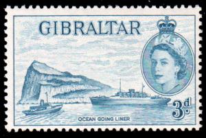 Gibraltar Scott 137 Unused lightly hinged.