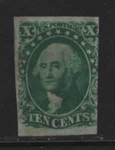 14 F-VF used light cancel with nice color cv $ 150 ! see pic !