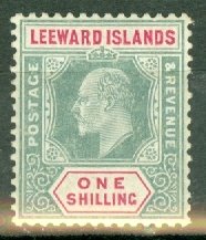 BV: Leeward Islands 37 mint CV $55