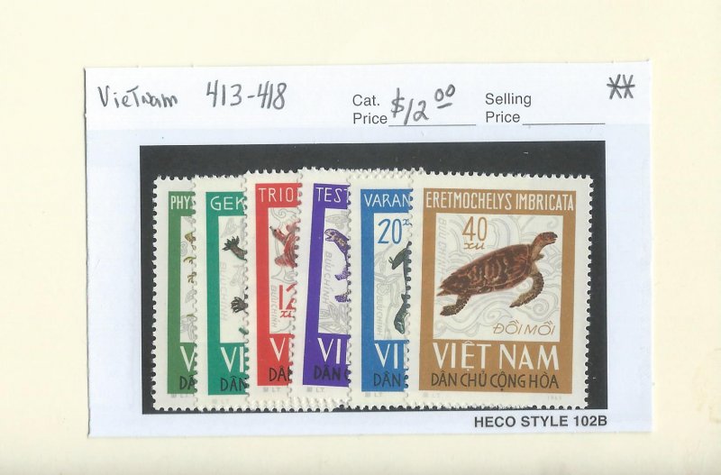 Vietnam 413-418  MNH