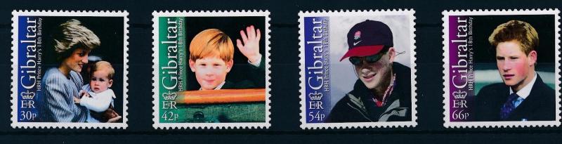 [48722] Gibraltar 2002 Prins Harry 18th Birthday Princess Diana MNH