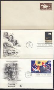 USA -  Four FDC collection lot-1 - (1407)