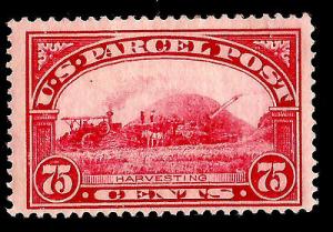 US #Q11  Mint-OG 1913  ~ 75c  'Parcel Post'  Stamp Issue....