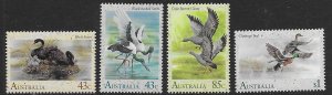 Australia 1203-06  1991  set   4  vf mint nh