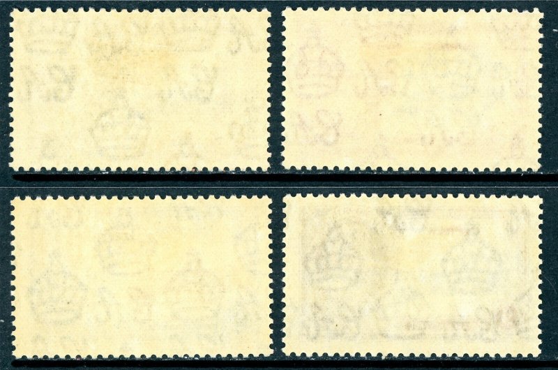 Cyprus 1935 British KGV Silver Jubilee Scott #136-139 Mint U738 ⭐⭐⭐⭐⭐⭐