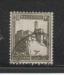 PALESTINE #77 1927 20m CITADEL OF JERUSALEM F-VF USED b