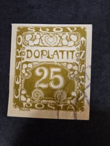 Czechoslovakia #J5           Used