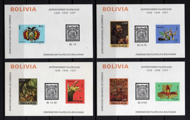 1974 - Bolivia - Yvert H 26 / 29 - MNH - BO- 102 - 01