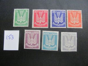 GERMANY 1924 MNH SC C20-26 SET VF/XF 1500 EUROS (153)
