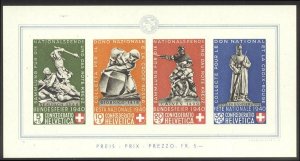 SWITZERLAND #B105 Mint NH - 1940 National Fete Day S/S