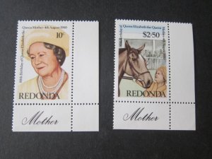 Redonda 1980 Sc 584-5 set MNH