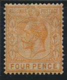 Bahamas SG 121  SC# 77 Orange Yellow  MH   see details