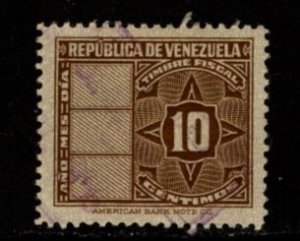 Venezuela - #AR78 Postal Fiscal Stamp - Used