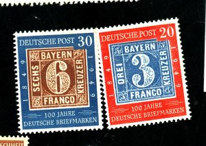 GERMANY #667-8 MINT FVF OG HR Cat $29