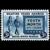 U.S.A. 1948 - Scott# 963 Salute to Youth Set of 1 NH