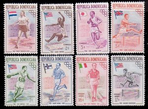 Dominican Republic 474 - 478, C97 - C99 MNH