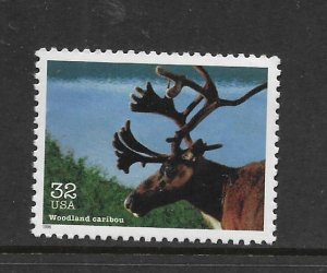 UNITED STATES, 3105L, MNH, WOODLAND CARIBOU