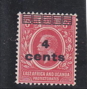 British East Africa  Scott#  62  MNH