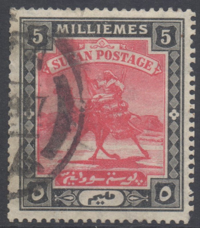 Africa Scott 22 - SG23, 1902 Arab Postman 5m used