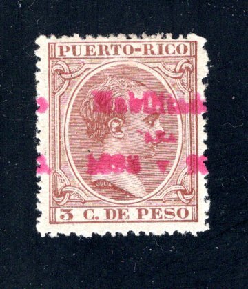 Puerto Rico #161,  F/VF,  Mint Unused,   CV $4.00 ....5180070