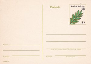 United Nations - Vienna # UX1, Postal Card, Mint