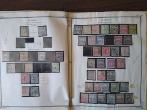 collection on pages Hungary 1900-31 CV $138