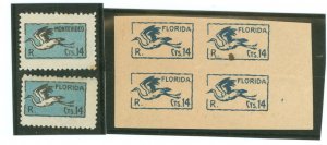 Uruguay #C7-C8/C8v  Single (Complete Set)