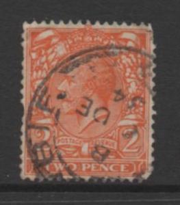Great Britain  Scott # 190   used single