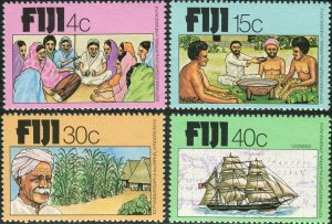 Fiji 1979 SG568-571 Indians Arrival set MNH