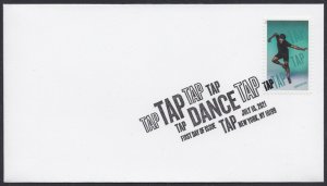 US 5609-5613 Tap Dance (set of 5) BWP FDC 2021
